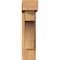 Ekena Millwork Westlake Block Smooth Bracket w/ Offset Brace, Western Red Cedar, 5 1/2"W x 18"D x 22"H BKT0604X18X22WTL05SWR - alternate 2